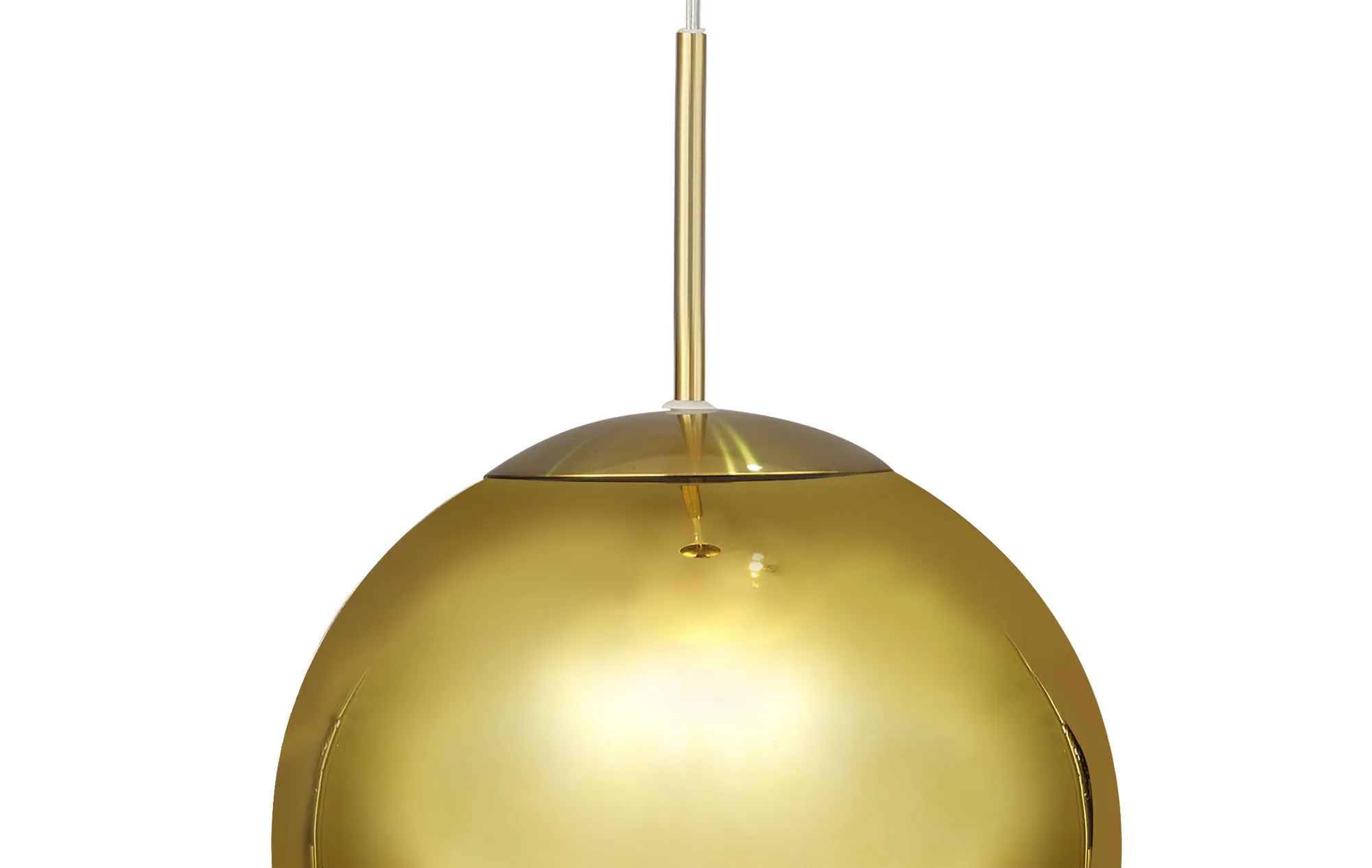 Miranda 25cm Glass Pendant 1 Light Antique Gold D0655  Deco Miranda